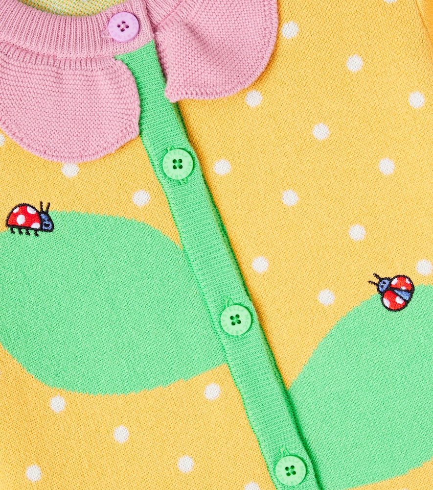  Stella Mccartney Kids Stella Mccartney Kids Cardigan Aus Baumwoll-jacquard 