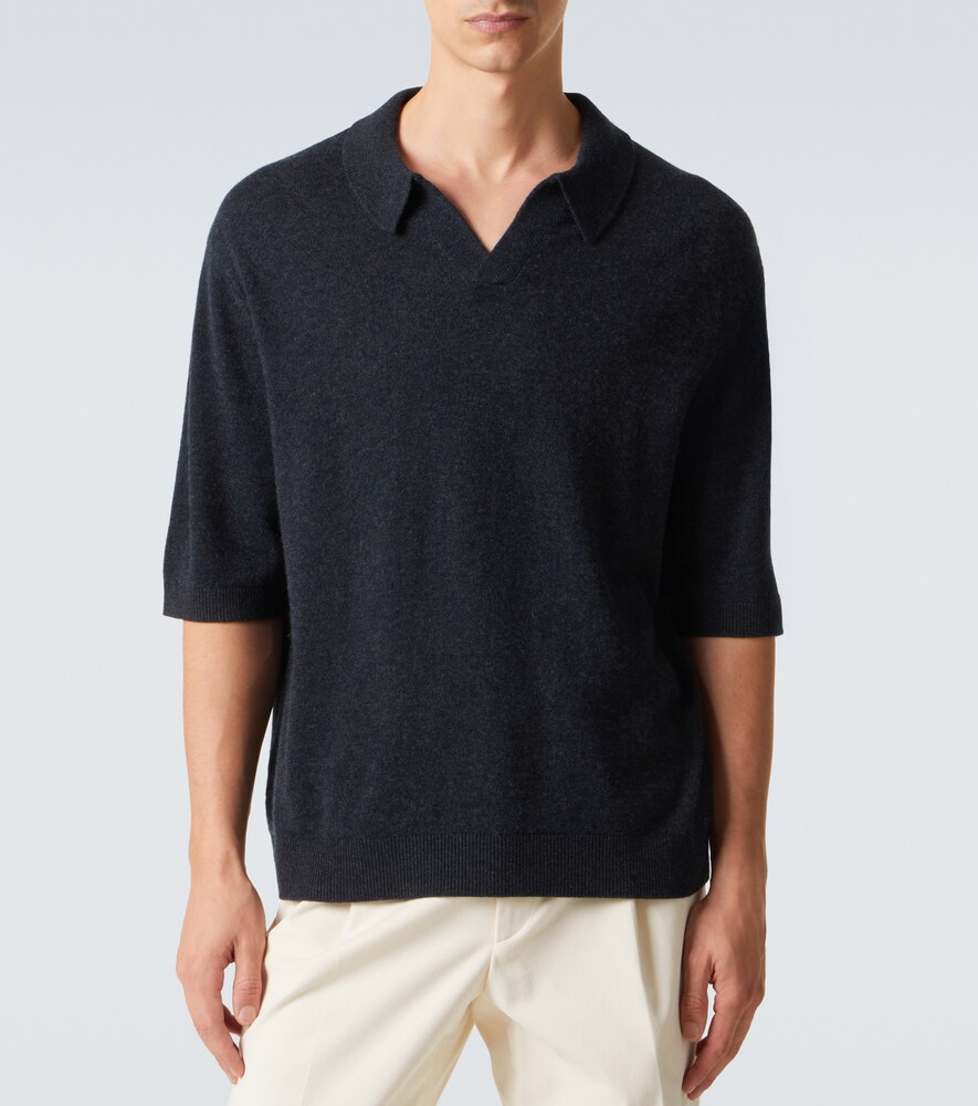  Le Kasha Le Kasha Polopullover Bale Aus Kaschmir 