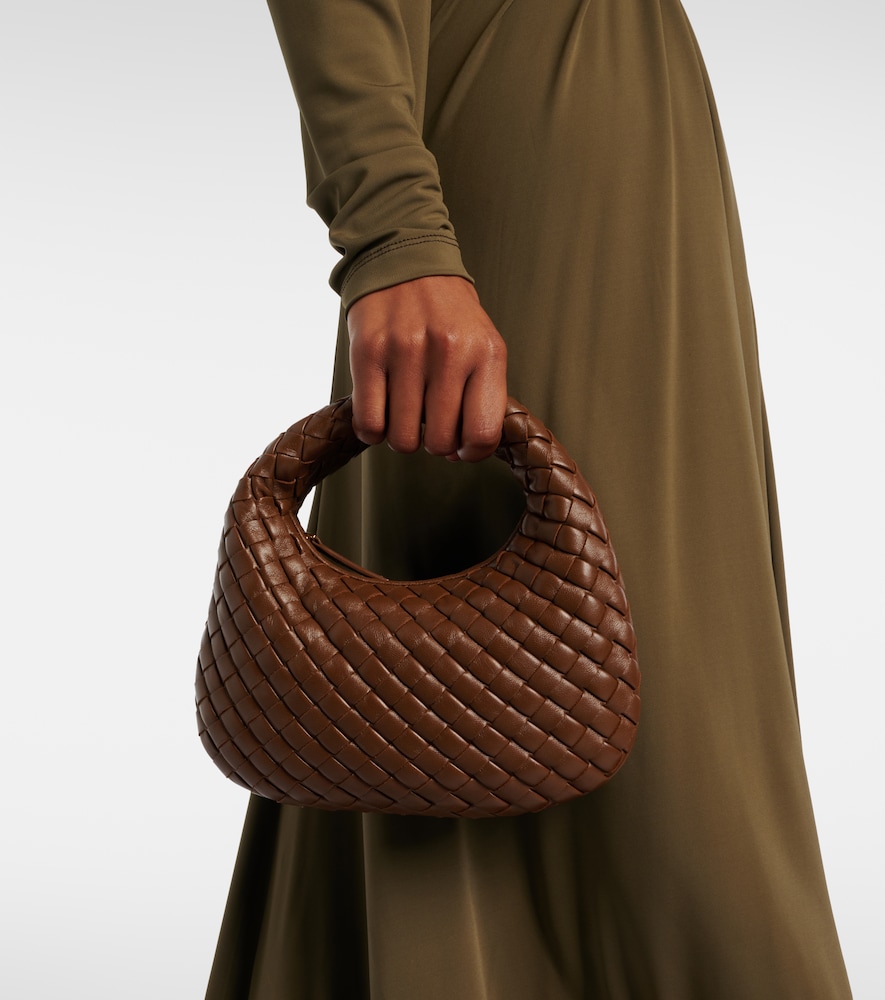 Bottega Veneta Baby Veneta leather top-handle bag