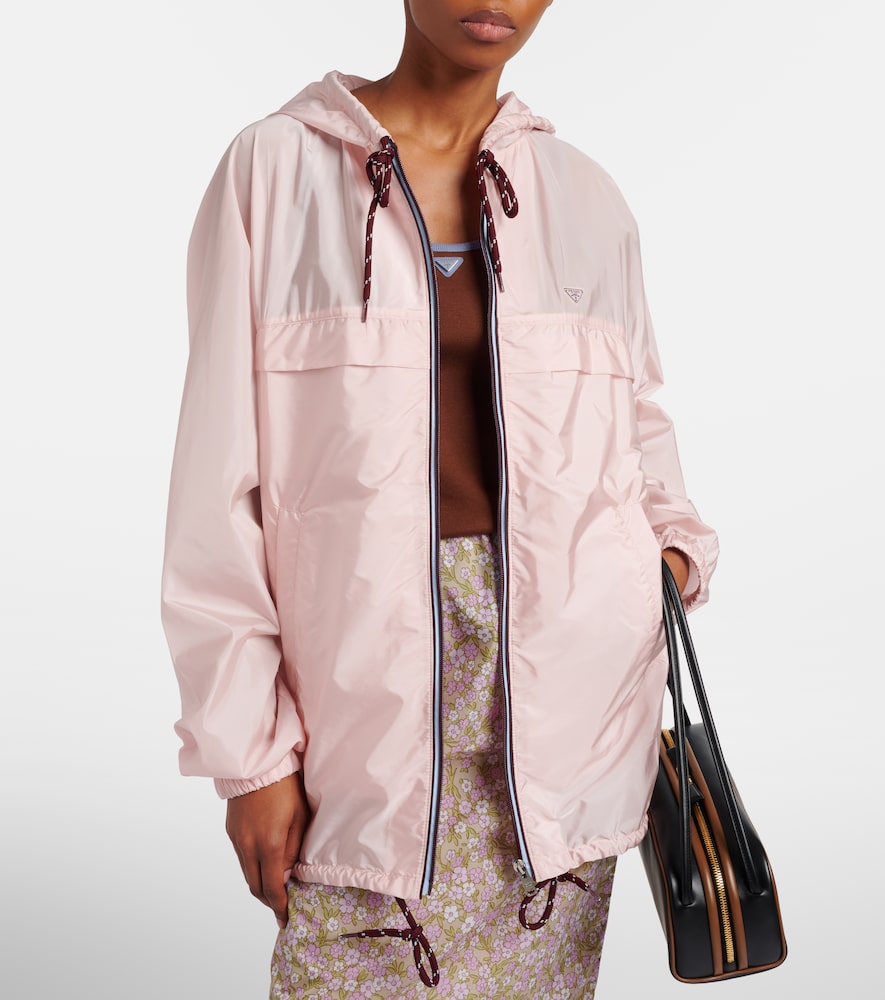 Prada Re-Nylon hooded jacket