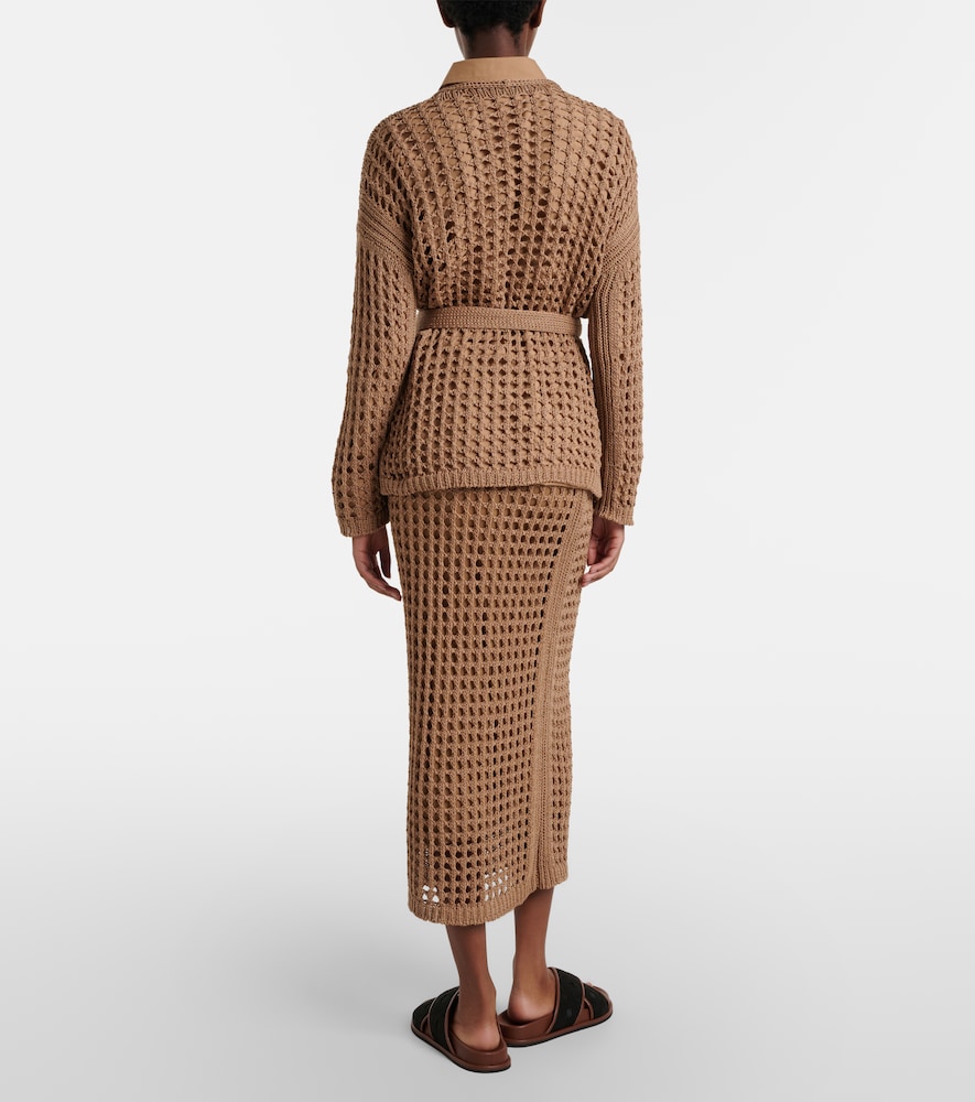  Max Mara Max Mara Midirock Geode Aus Baumwolle 