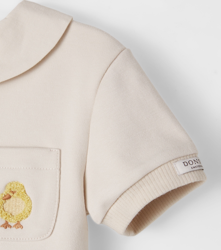  Donsje Donsje Baby Dientje Embroidered Cotton Sweater 