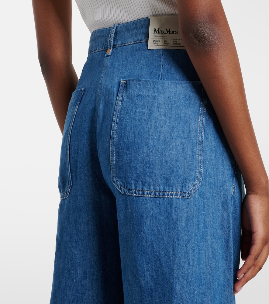  's Max Mara 's Max Mara Wide-leg Jeans Astice 