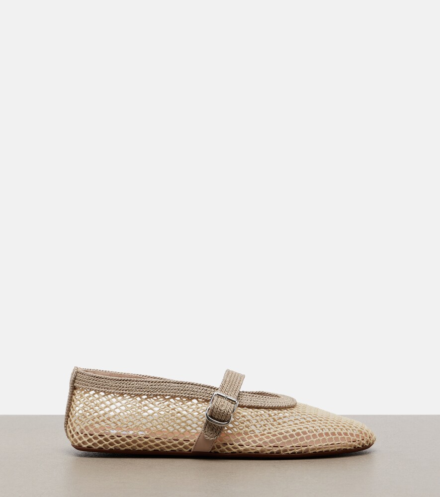  Alaia Alaïa Mary-jane-ballerinas Aus Mesh 