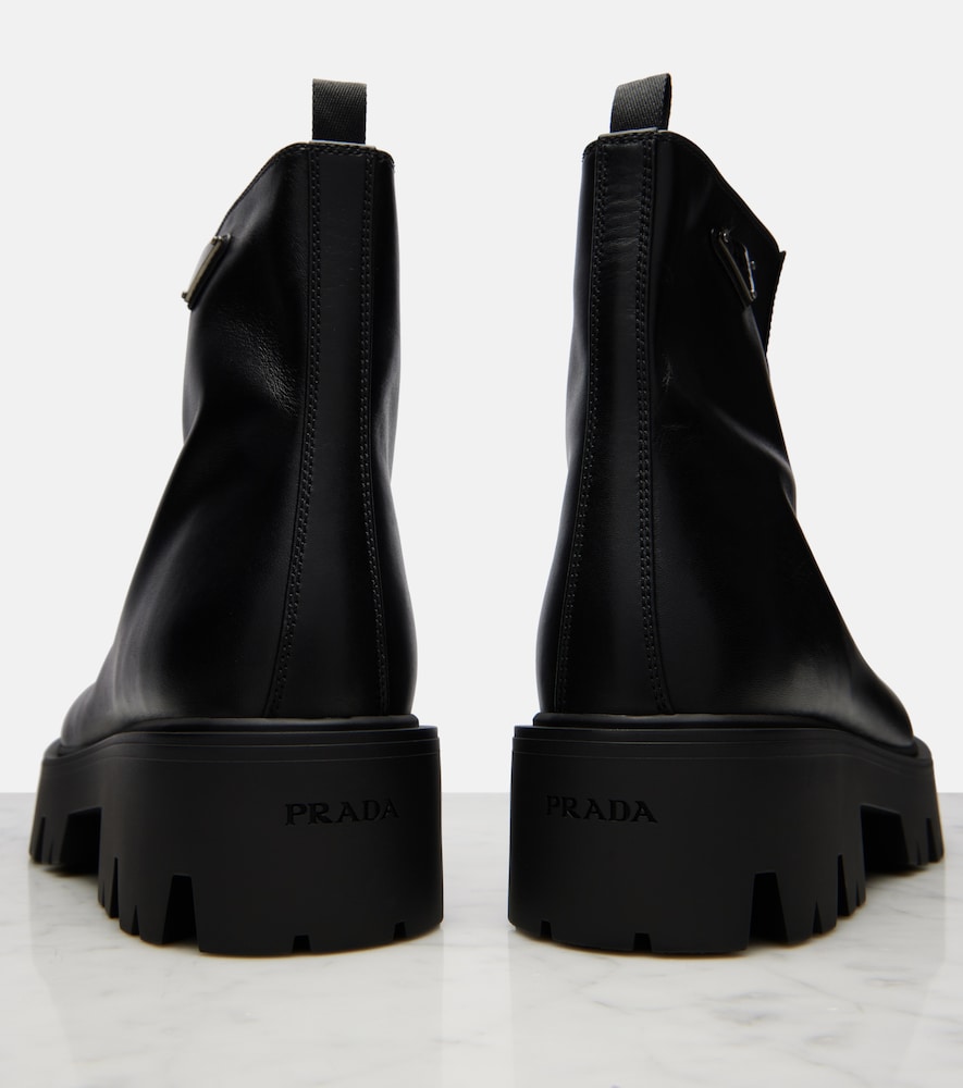  Prada Prada Ankle Boots Aus Leder 