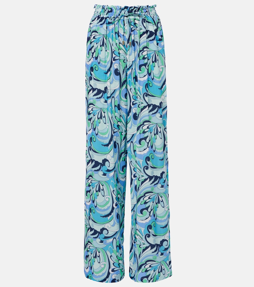 Melissa Odabash Pantalon palazzo Reese imprim 245 €