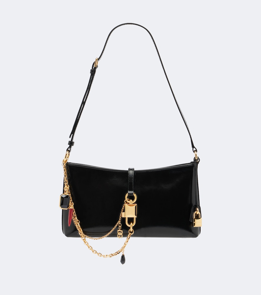 Schultertasche Velata Small aus Leder