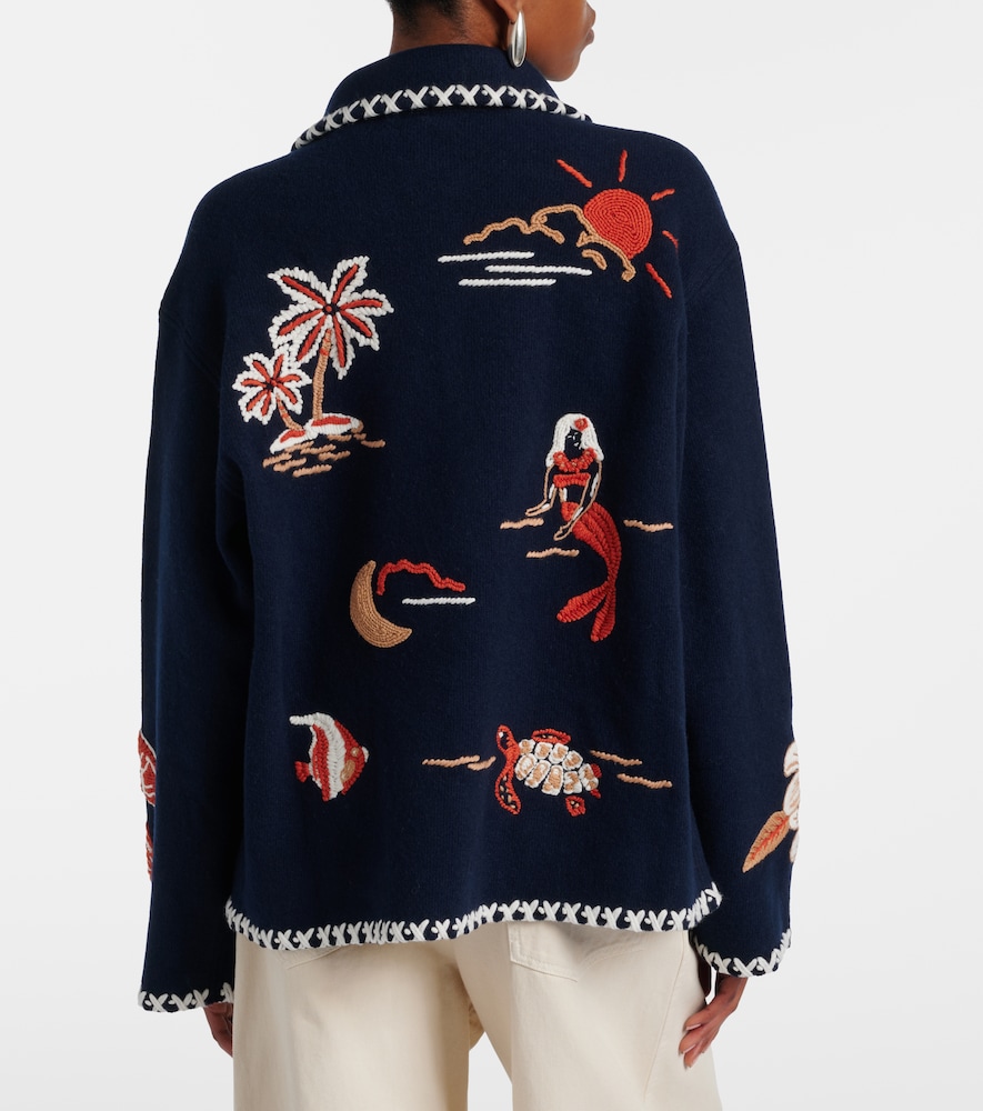  Alanui Alanui Jacke Remember Me Aus Schurwolle 