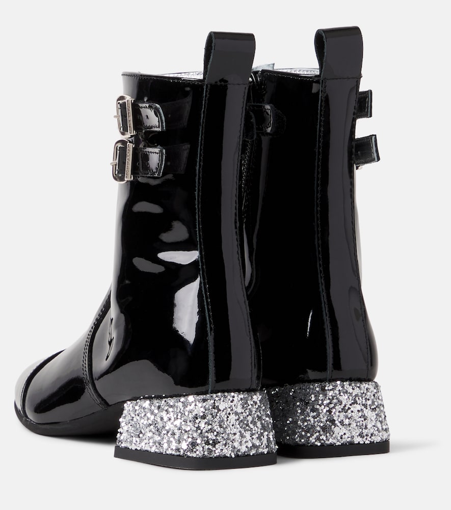  Monnalisa Monnalisa Botas De Charol Con Glitter 