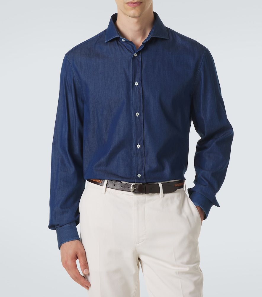  Brunello Cucinelli Brunello Cucinelli Denim Shirt 