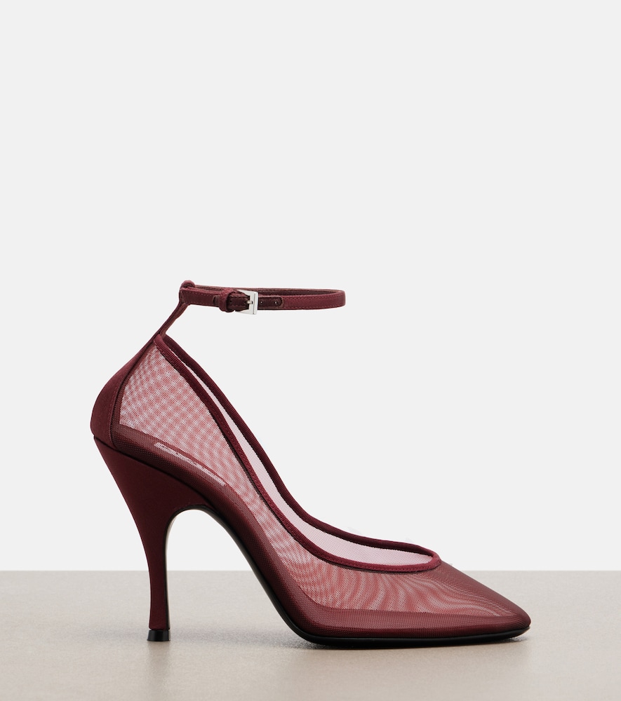 Alaïa Grosgrain-Trimmed Pumps