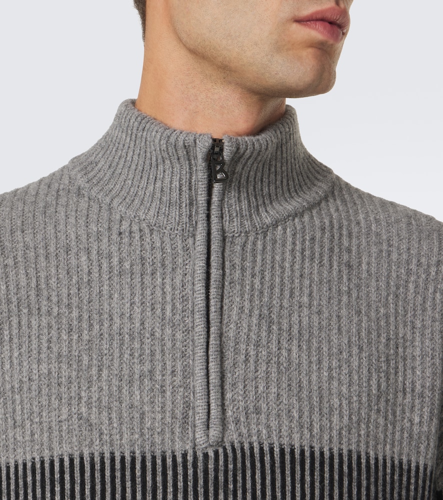 Loris Logo Yak Half-Zip Sweater
