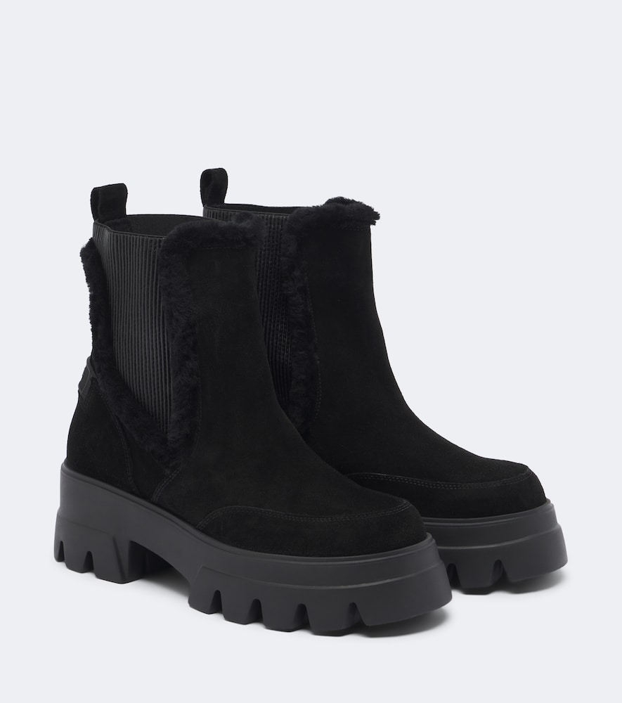 Ankle Boots Sapporo aus Veloursleder