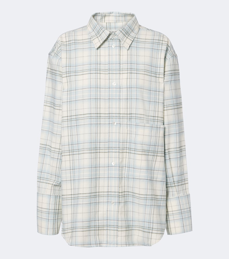 Róhe Checked Cotton Shirt