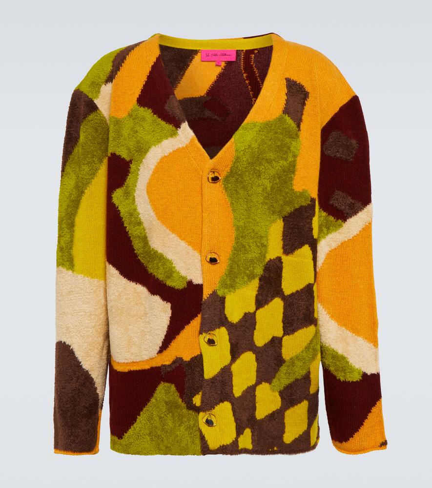 The Elder Statesman Cashmere and wool-blend cardigan