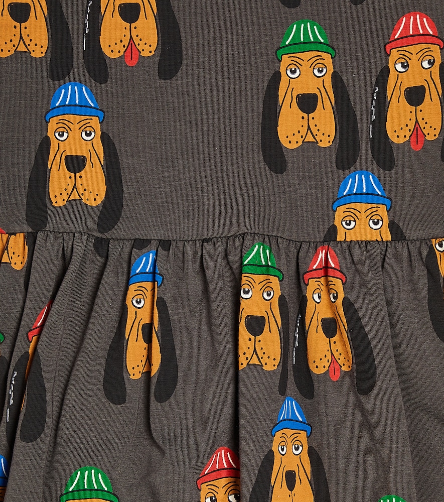  Mini Rodini Mini Rodini Kleid Bloodhound Aus Jersey 