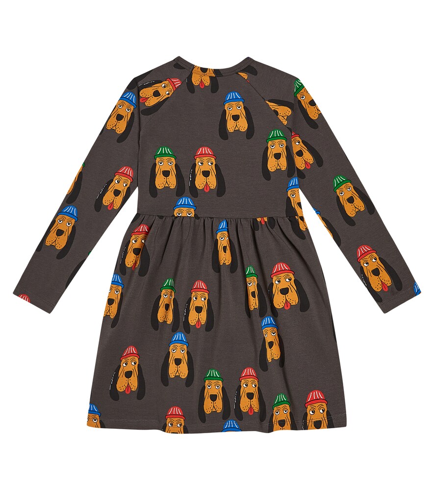  Mini Rodini Mini Rodini Kleid Bloodhound Aus Jersey 