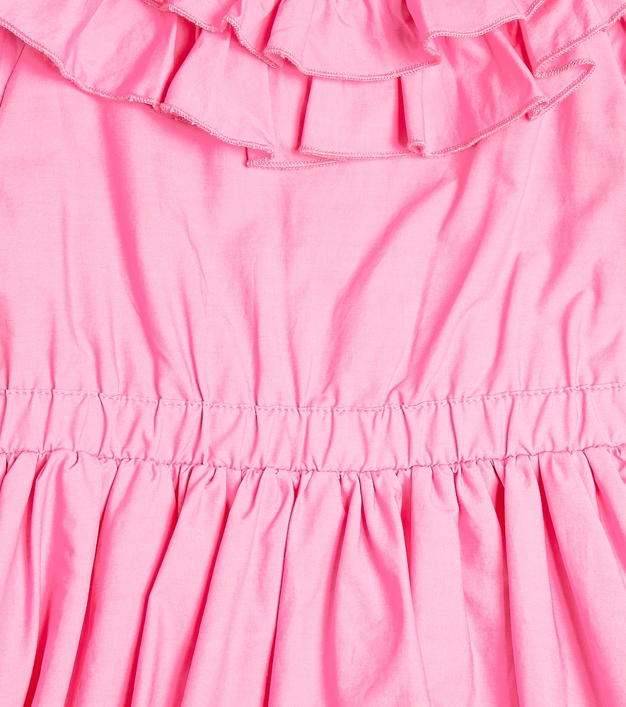  Monnalisa Monnalisa Ruffle-trimmed Cotton Dress 