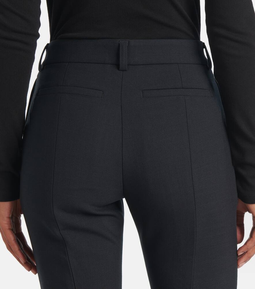 Totême Low-rise Slim Pants In Black