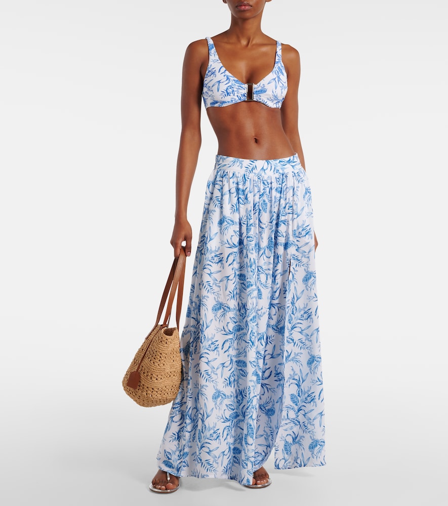  Melissa Odabash Melissa Odabash Mira Printed Maxi Skirt 
