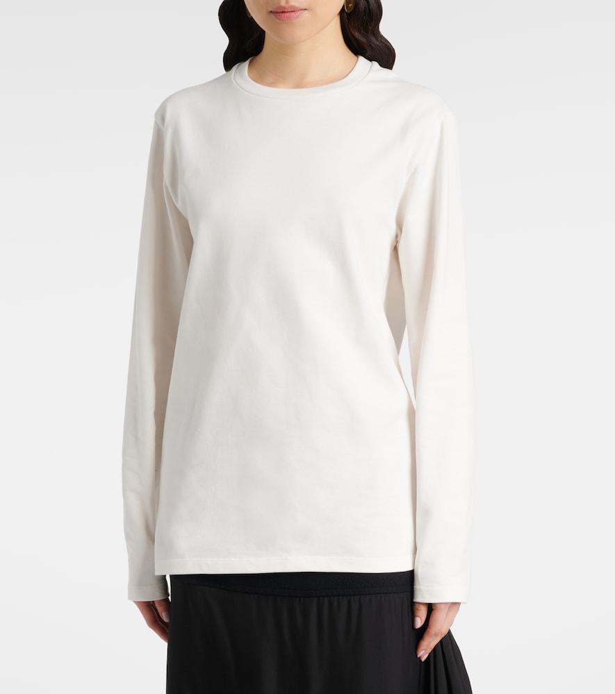  Jil Sander Jil Sander Cotton Jersey Top 