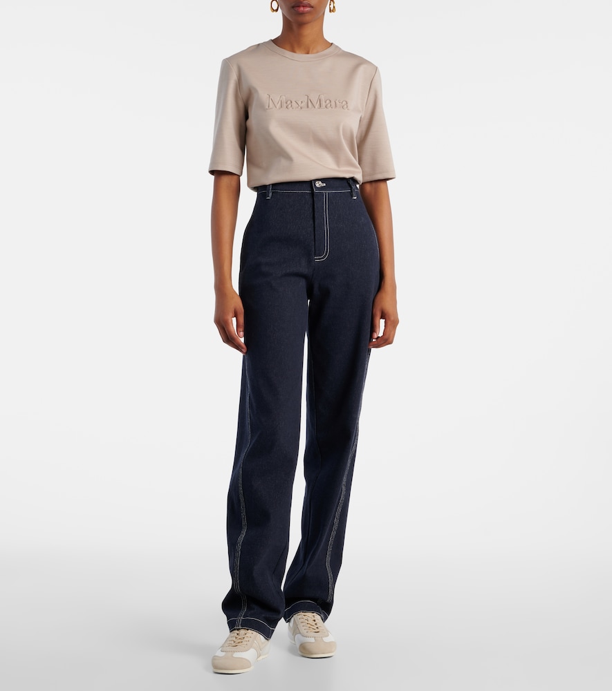  Max Mara Max Mara Zibello High-rise Straight Jeans 
