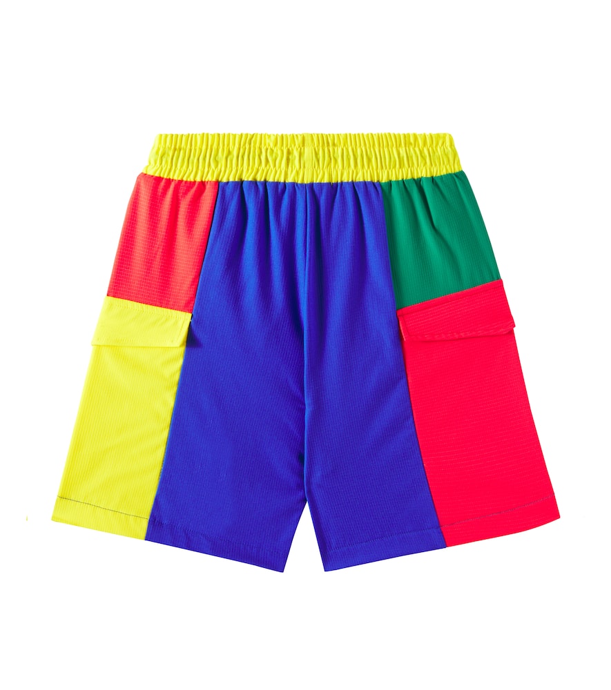 Bobo Choses Multicolor Swim Shorts For Boy With Logo In Multicoloured