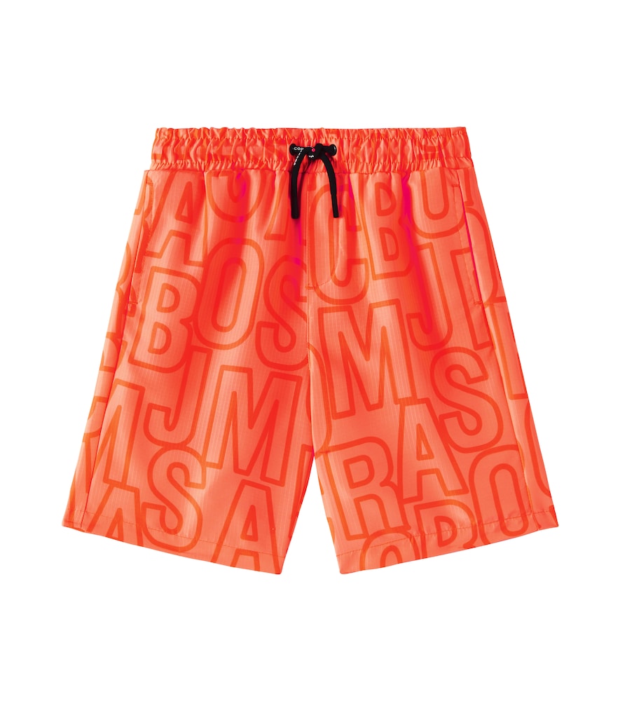 MARC JACOBS Marc Jacobs Kids Logo swim trunks　マーク ジェイコブス キッズ ロゴ スイムトランクス