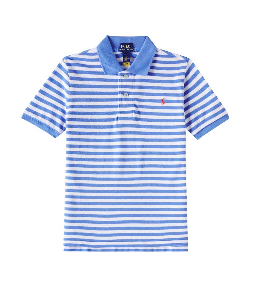 Polo Ralph Lauren Cotton Polo Shirt In Blue