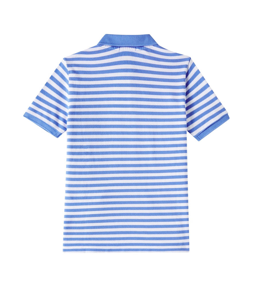 Polo Ralph Lauren Cotton Polo Shirt In Blue
