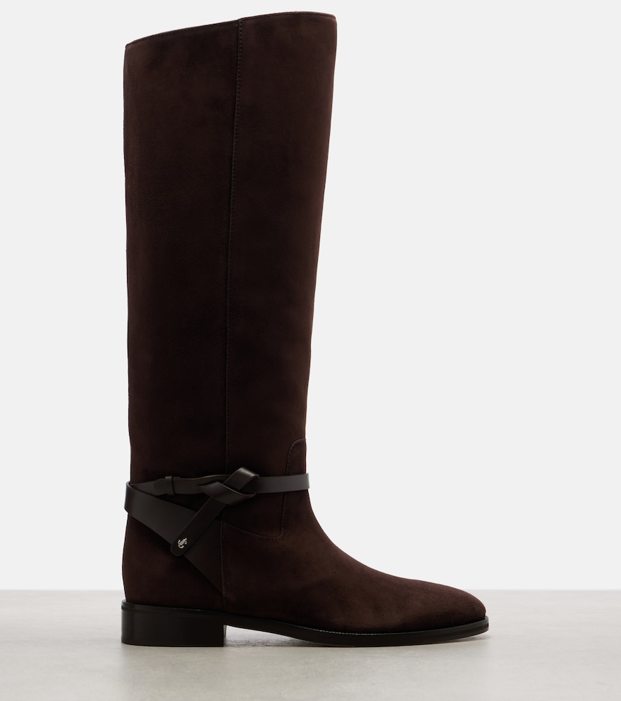 Lawton Knotted Knee-High Boots