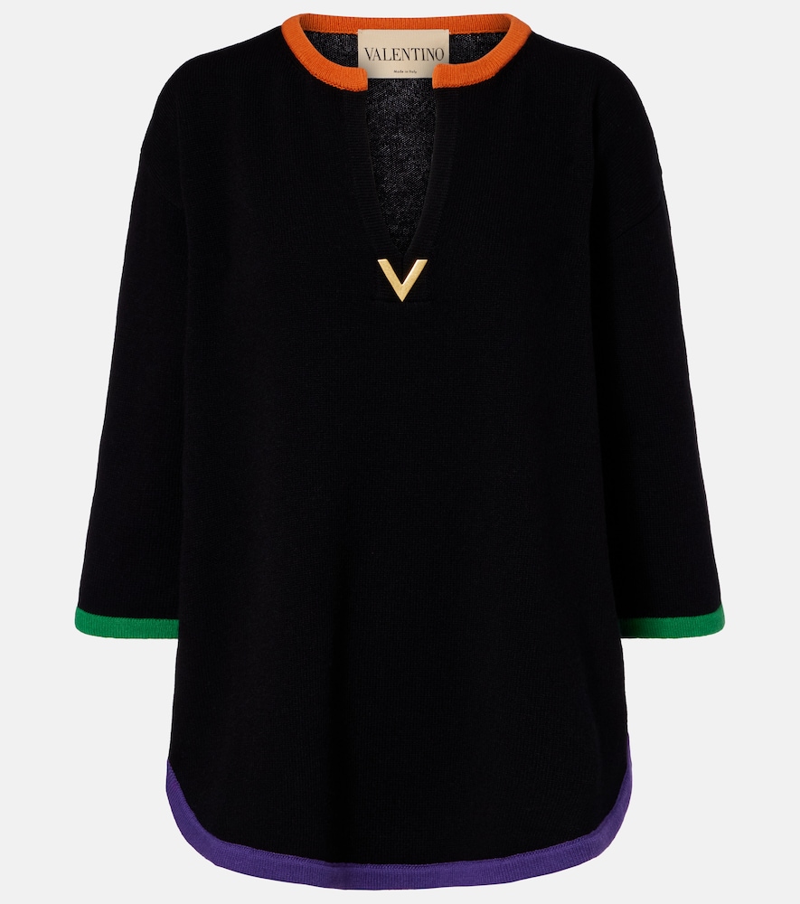 Valentino VGold virgin wool sweater