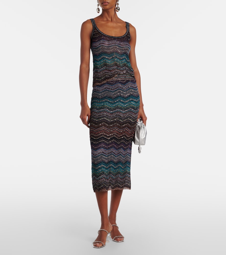 Missoni Zigzag lamé top