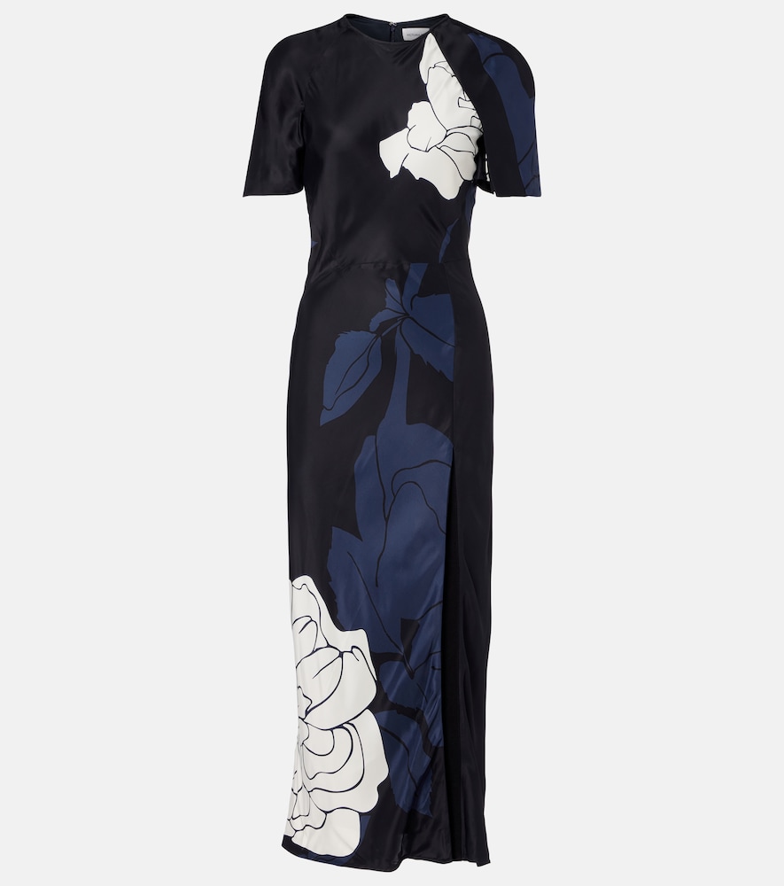Victoria Beckham Floral midi dress