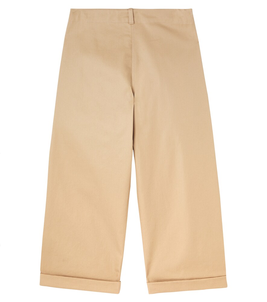  Gucci Kids Gucci Kids Hose Web Stripe Aus Baumwoll-twill 