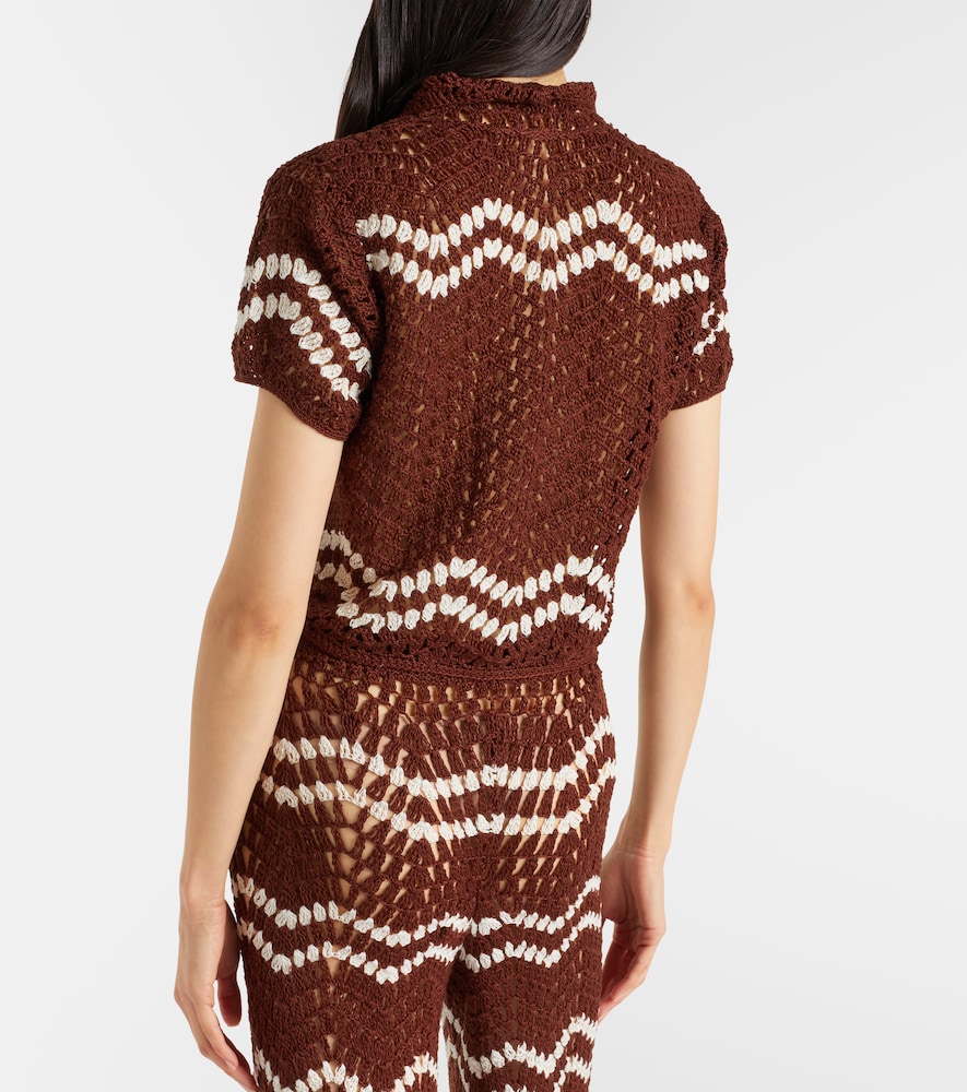 Cropped Cotton Top