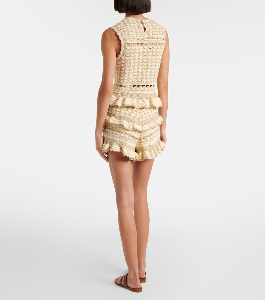  Zimmermann Zimmermann Shorts Wanderlust Aus Häkelstrick 