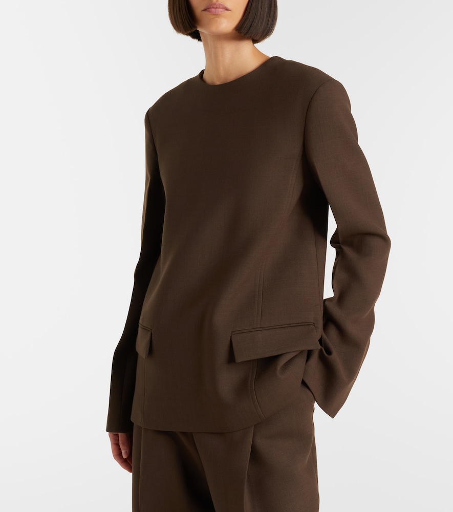 Toteme Pocket crêpe top