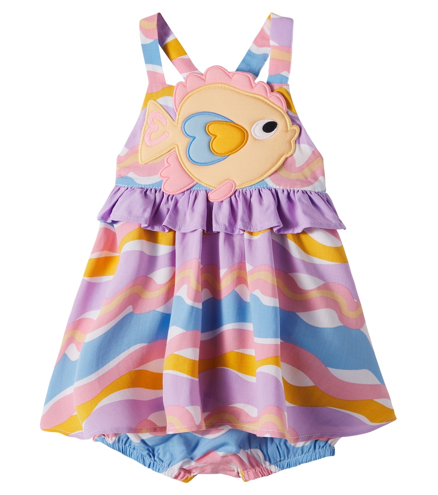 Stella Mccartney Kids Multicoloured Baby Printed Dress And Bloomers Set M Size 9 - Mytheresa