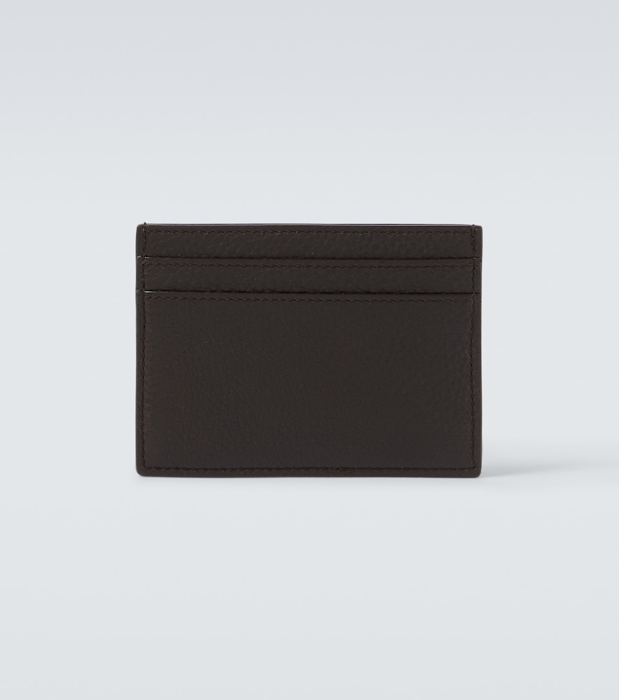  Saint Laurent Saint Laurent Cassandre Leather Card Holder 