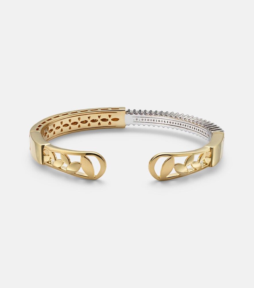  Yeprem Yeprem Armreif Aus 18kt Gelbgold Mit Diamanten 