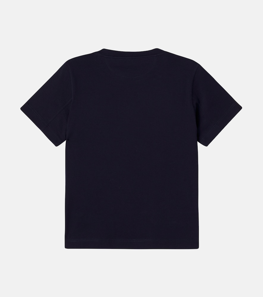  Brunello Cucinelli Kids Brunello Cucinelli Kids Logo Cotton Jersey T-shirt 