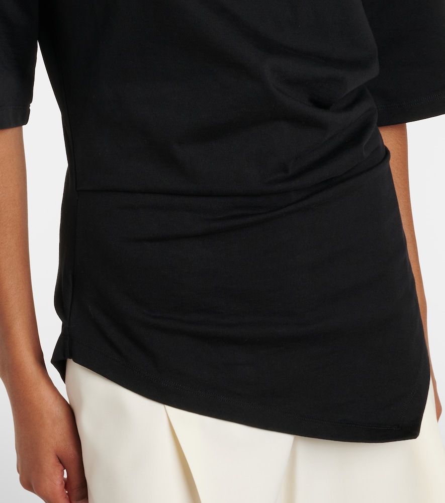  Rohe Róhe Camiseta De Algodón Fruncida 
