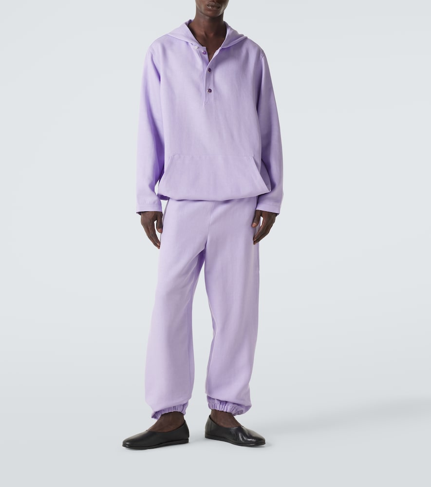  God's True Cashmere God's True Cashmere Jogginghose Aus Leinen Mit Amethyst 