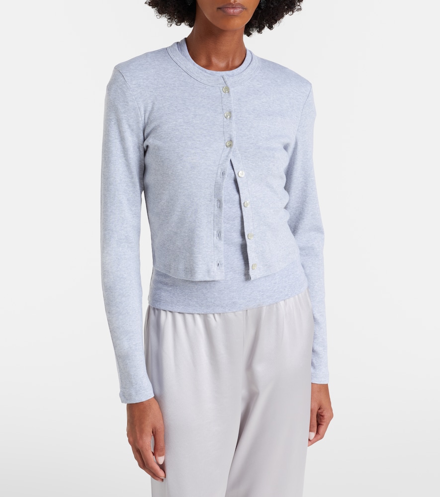  Leset Leset Nando Cotton Jersey Cardigan 