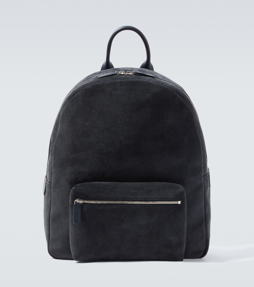 Rucksack aus Veloursleder