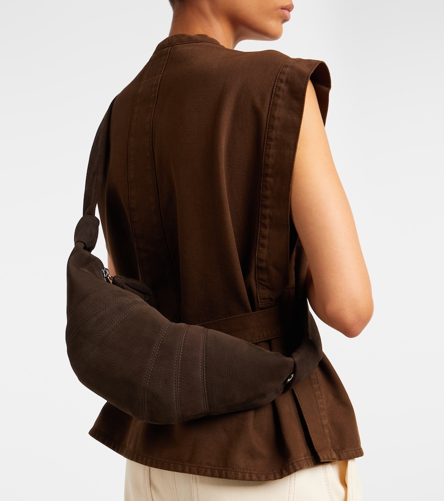Lemaire Croissant Small leather shoulder bag