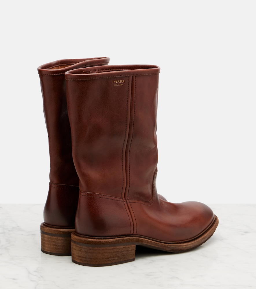  Prada Prada Stiefel Aus Leder 