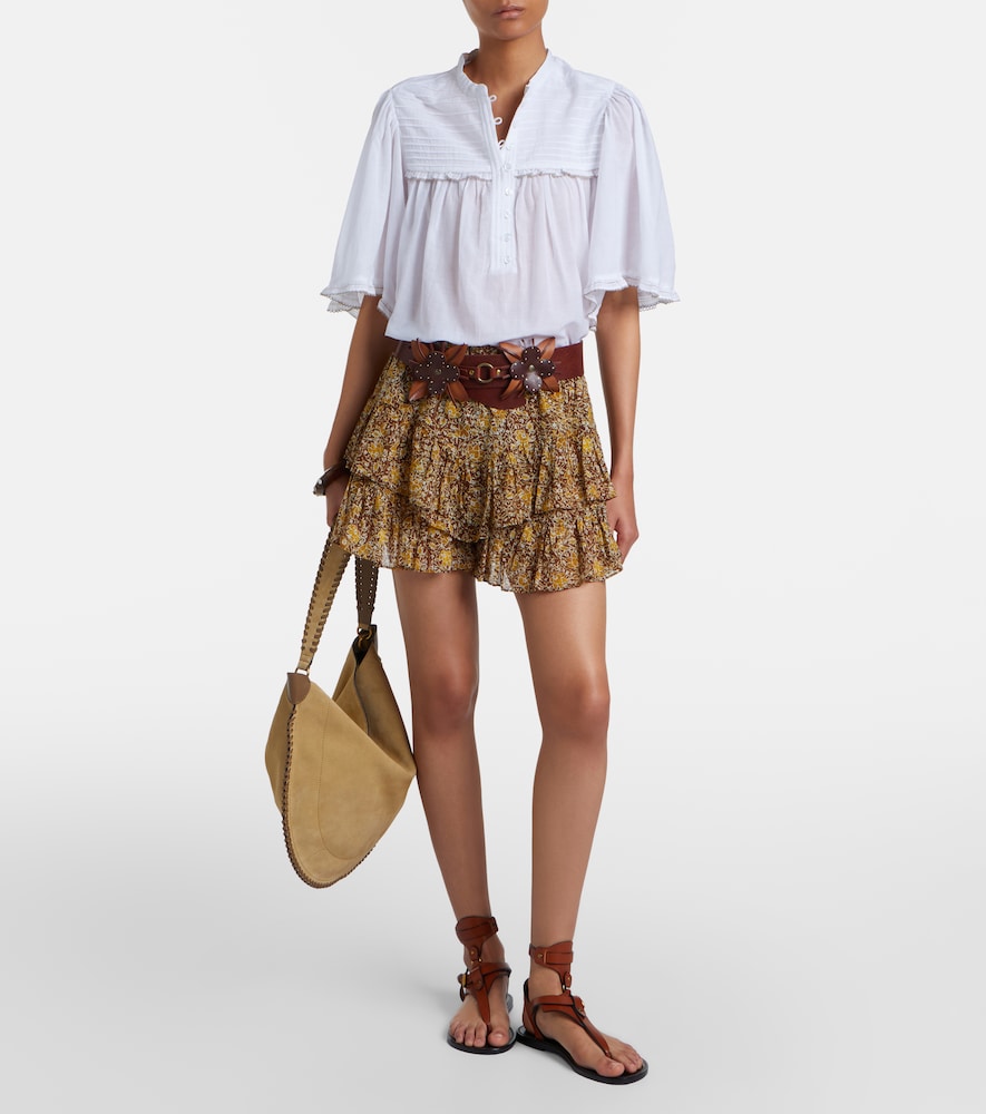 Douna Cotton-Blend Blouse