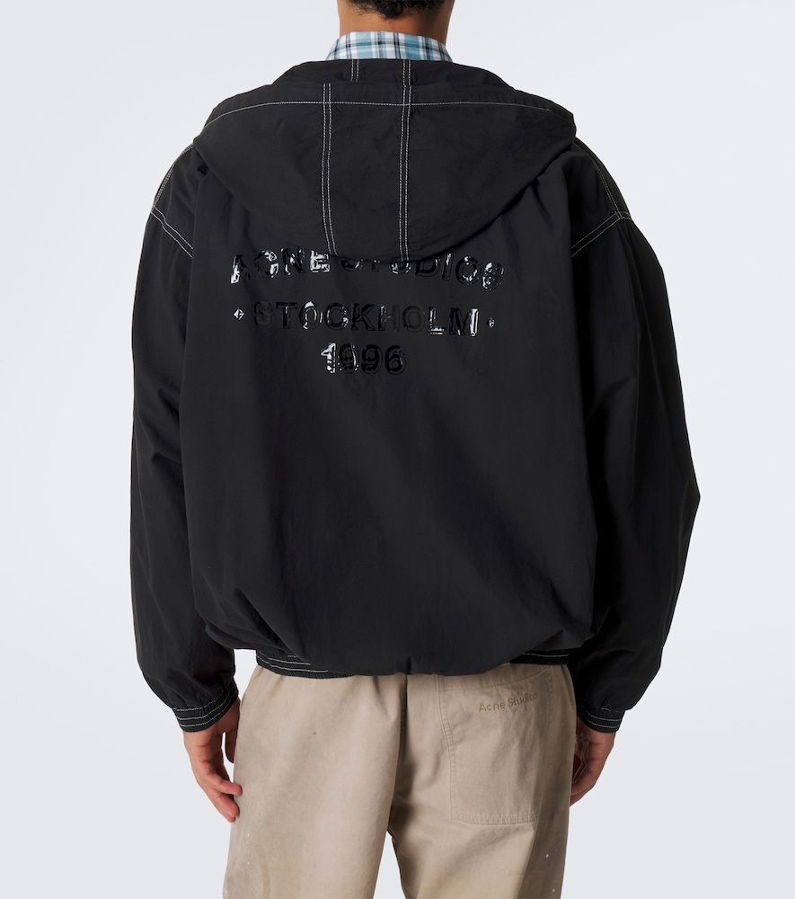 Hooded Cotton Poplin Jacket